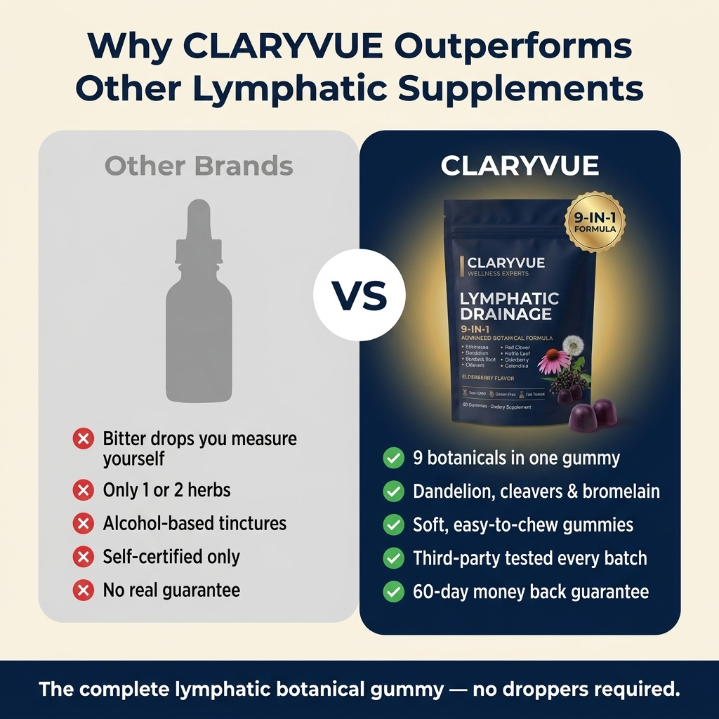CLARYVUE 9-in-1 Lymphatic Drainage Complex