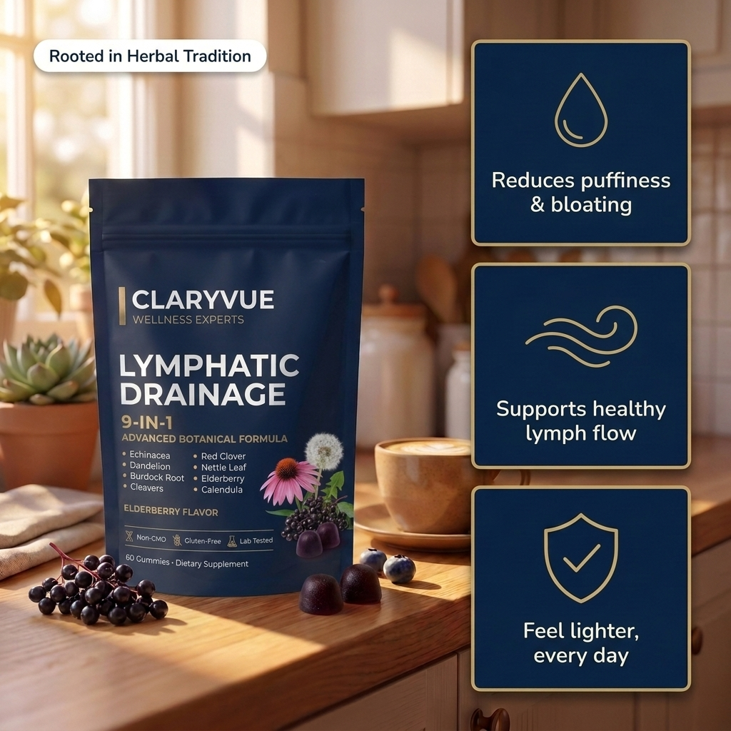 CLARYVUE 9-in-1 Lymphatic Drainage Complex